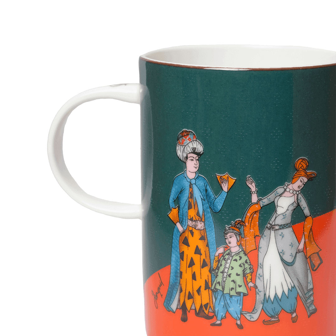 Porselen Kupa / Porcelain Cup - Görsel 2