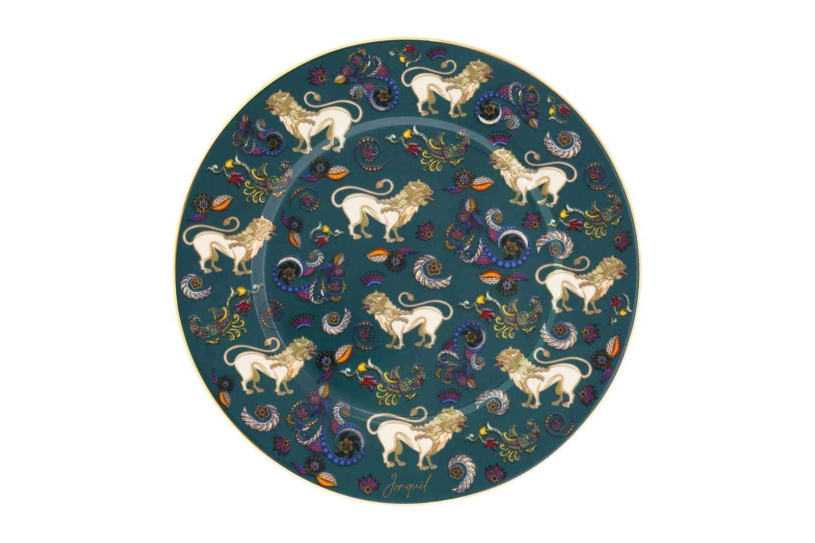 Porselen Pasta Tabağı / Porcelain Cake Plate - Görsel 1