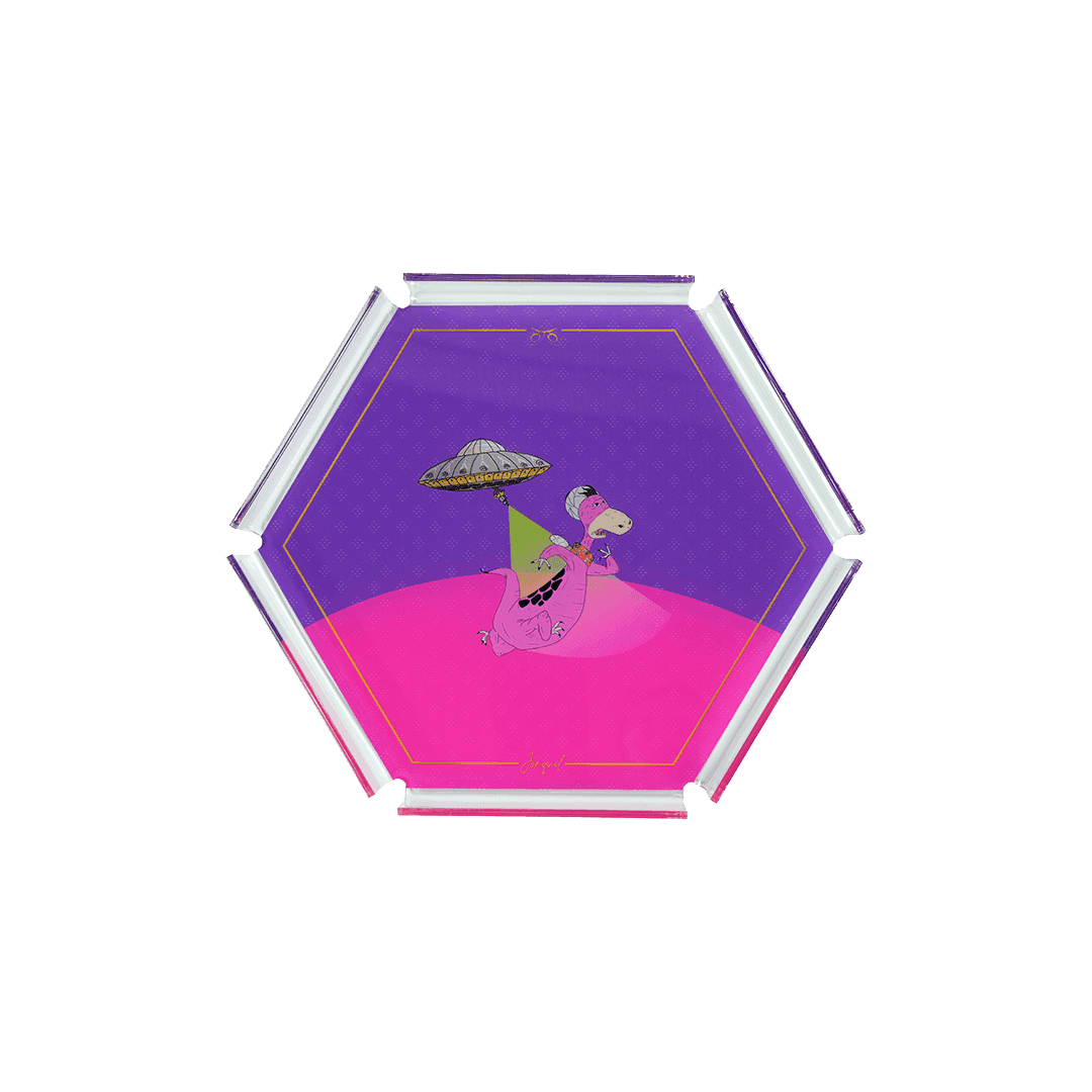 Akrilik Altıgen Tepsi / Acrylic Hexagon Tray