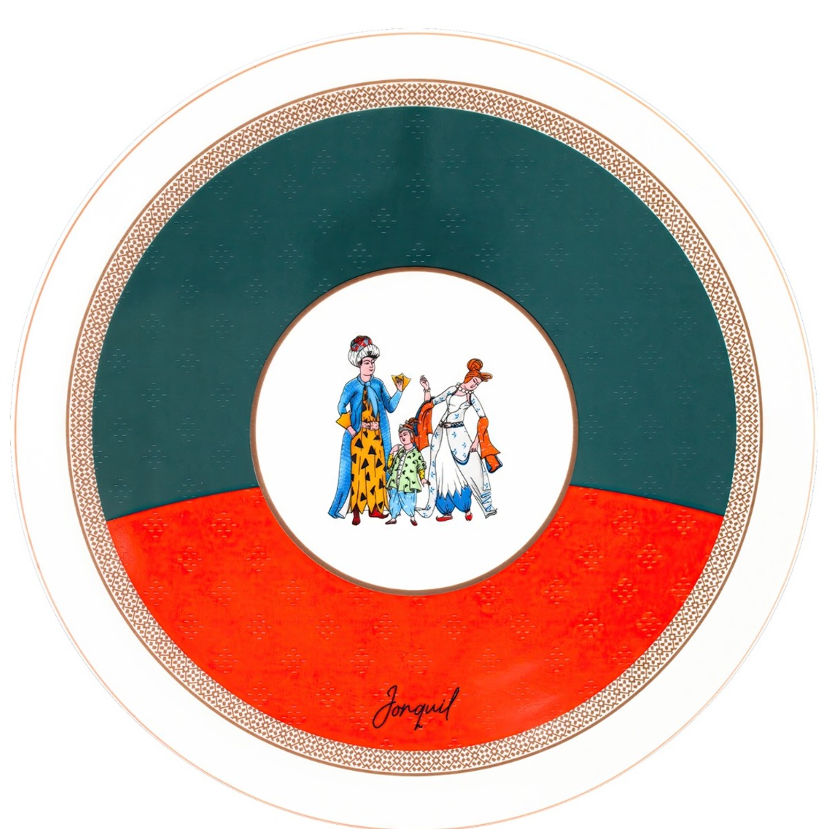 Porselen Servis Tabağı / Porcelain Service Plate