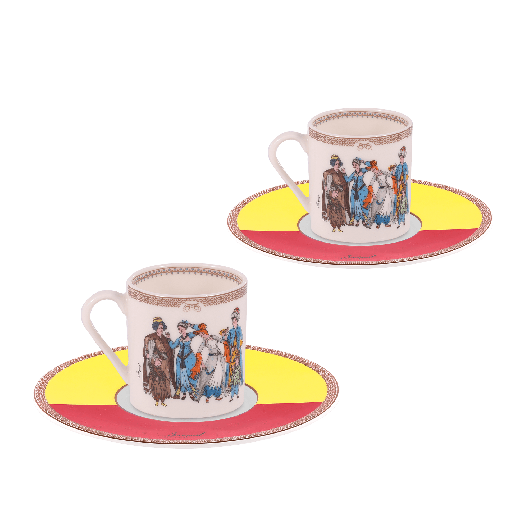 Porselen Kahve Fincanı Seti / Porcelain Coffee Cup Set