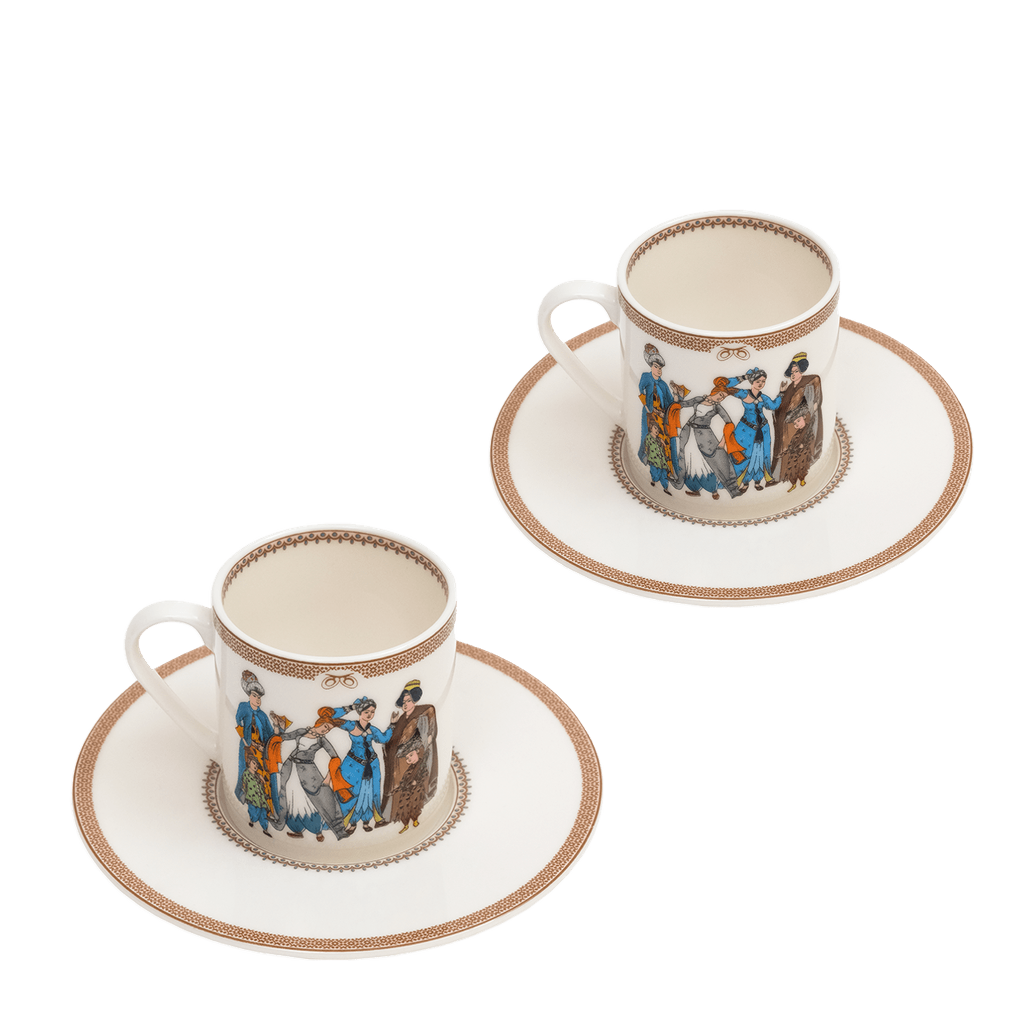 Porselen Kahve Fincanı Seti / Porcelain Coffee Cup Set