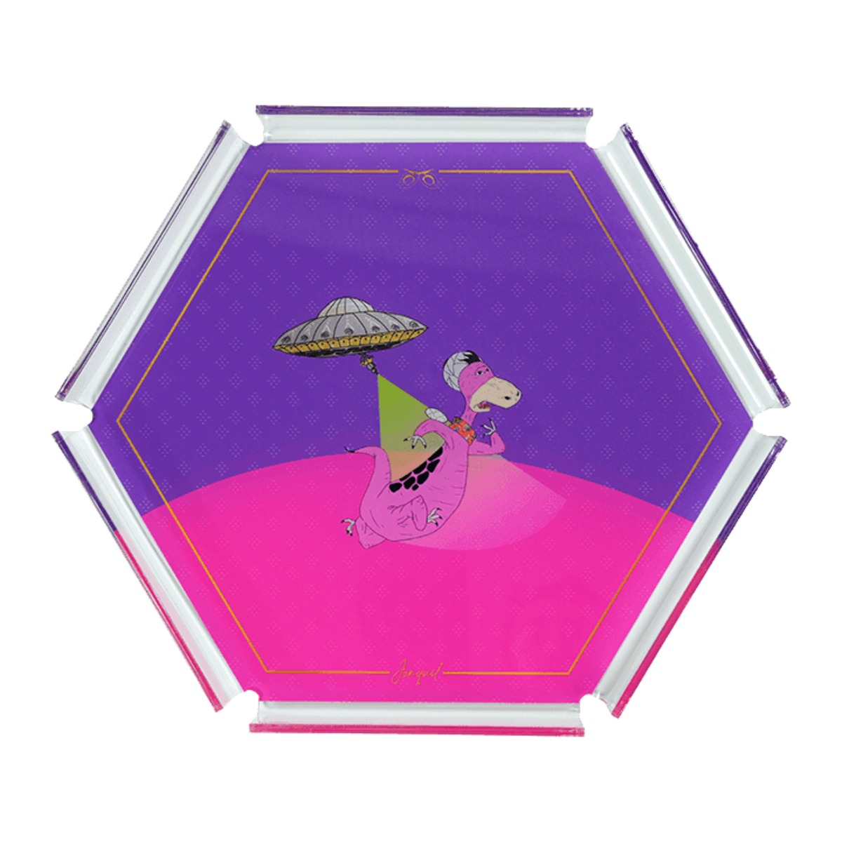 Akrilik Altıgen Tepsi / Acrylic Hexagon Tray