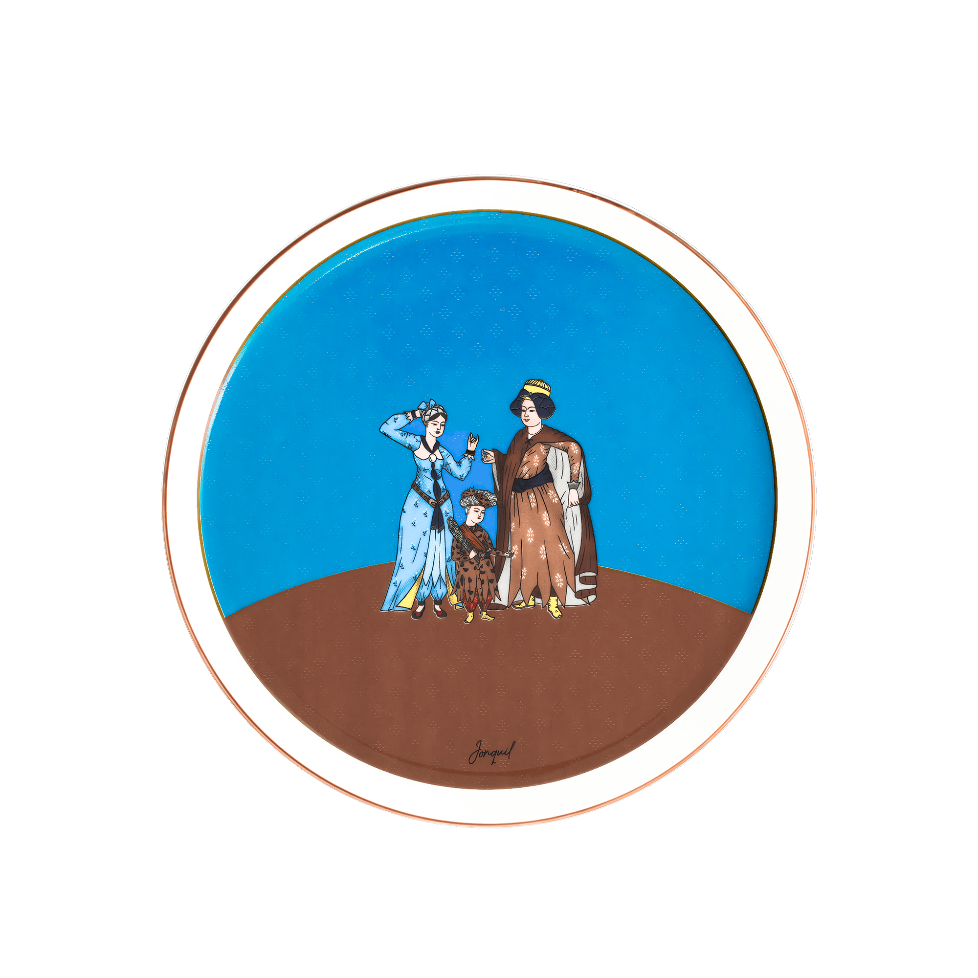 Porselen Pasta Tabağı / Porcelain Cake Plate