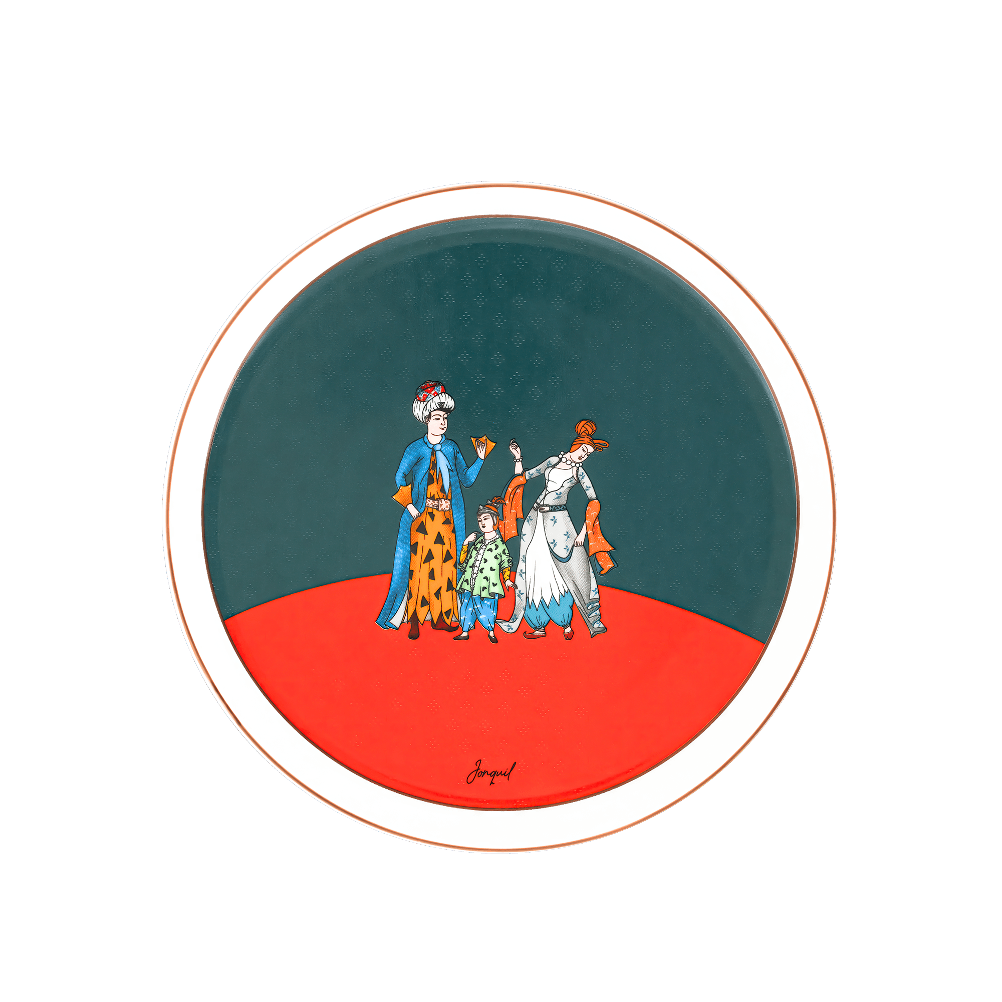 Porselen Pasta Tabağı / Porcelain Cake Plate