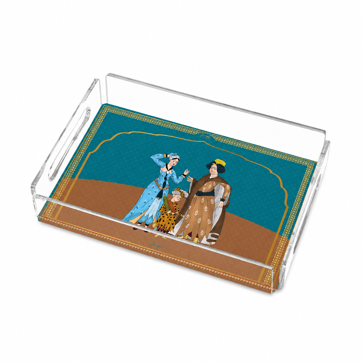 Akrilik Küçük Boy Tepsi / Small Acrylic Tray