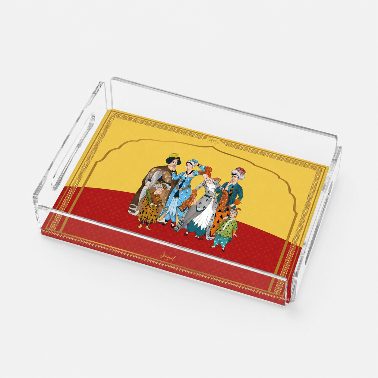 Akrilik Küçük Boy Tepsi / Small Acrylic Tray